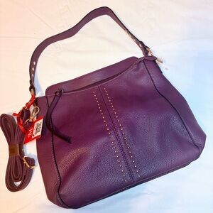 Montana West Elegant Plum Purple Shoulder Bag